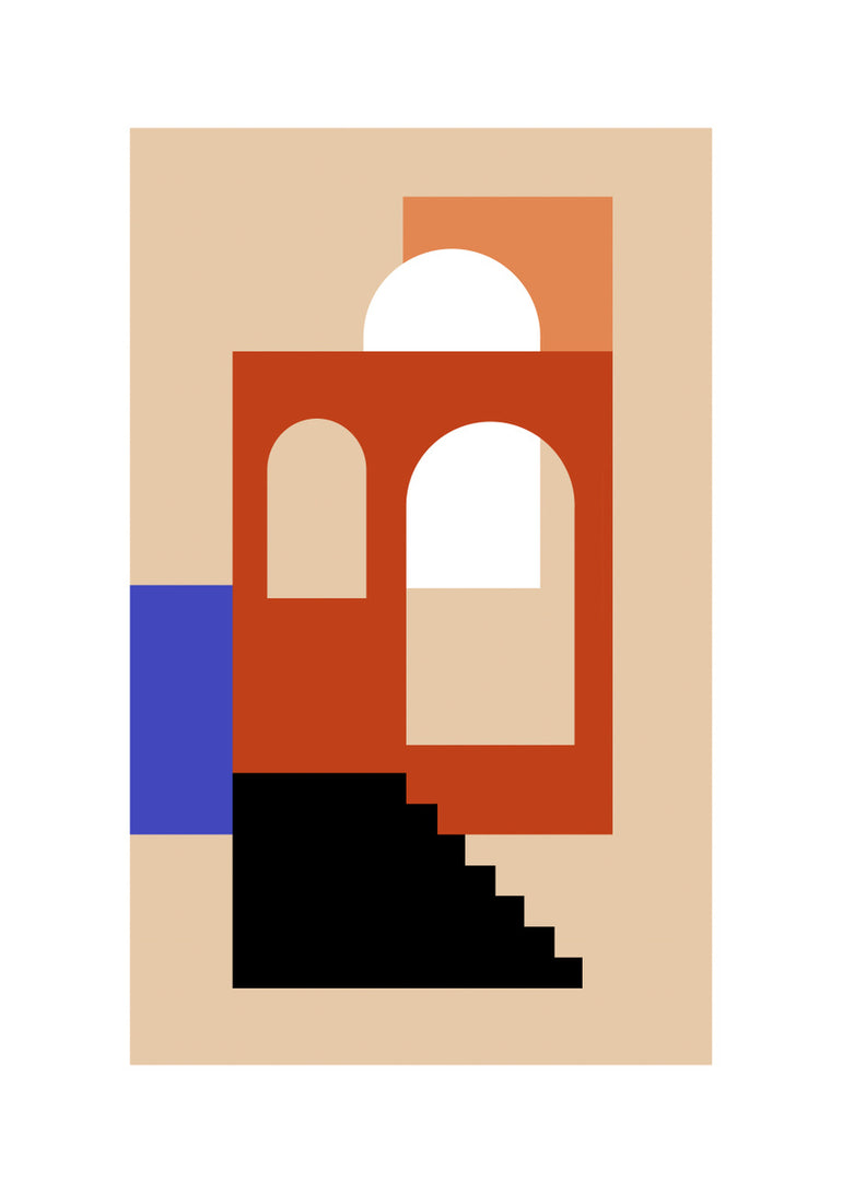 Quadro Arquitectural Shapes no. 1