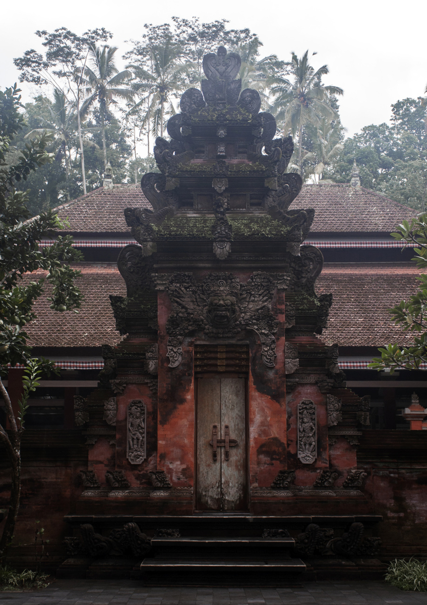 Quadro Bali Hindu Tempels Palms