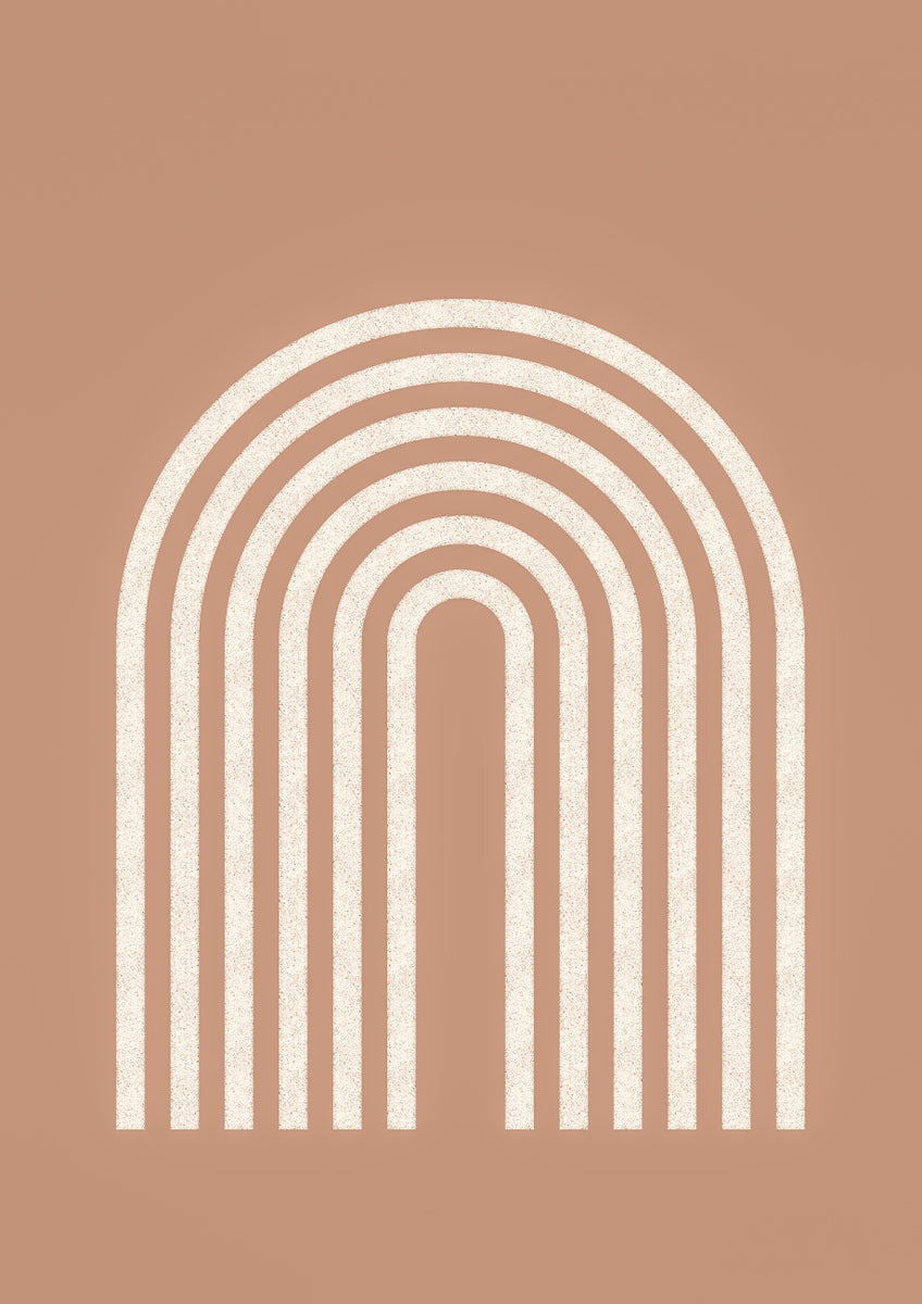 Quadro Beige Rainbow