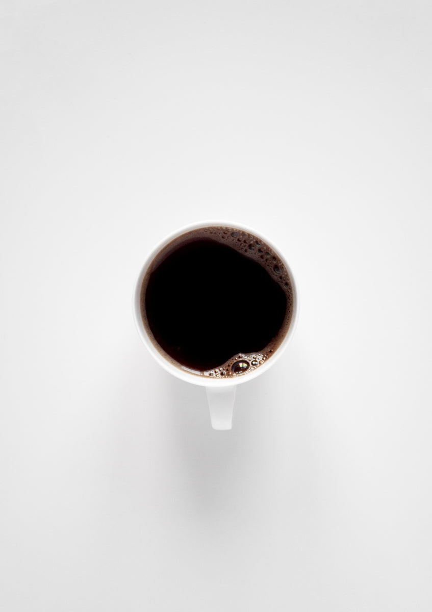 Quadro Black Coffee Loves White Minimalism