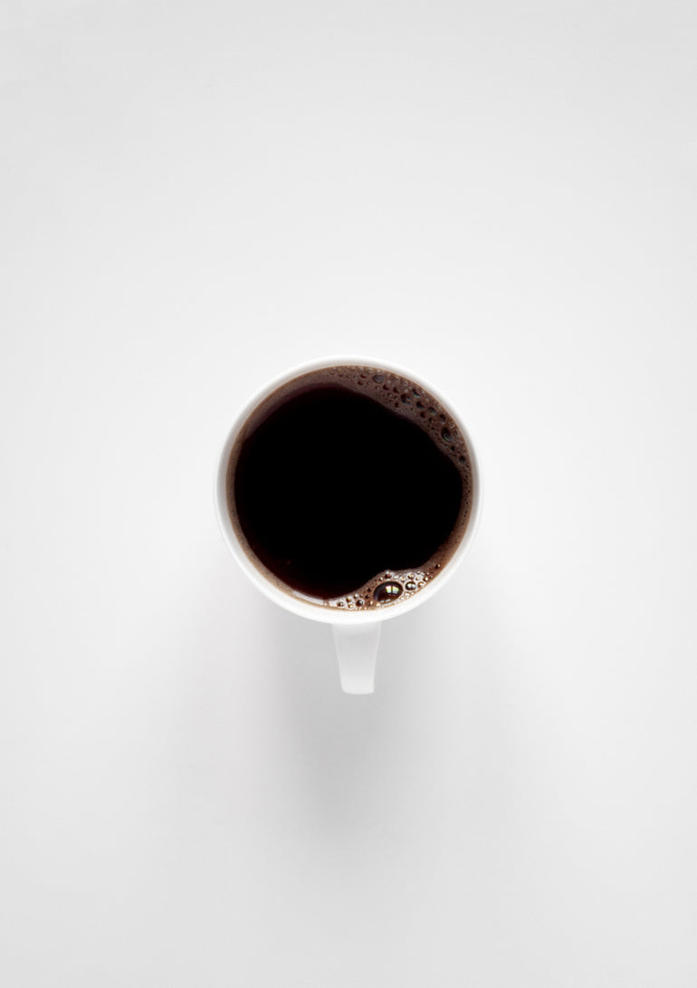 Quadro Black Coffee Loves White Minimalism