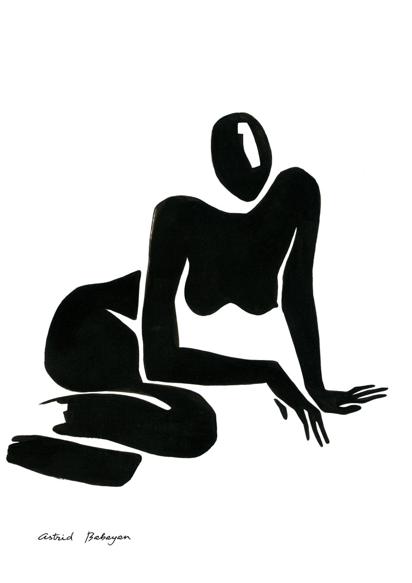 Quadro Black Figure 2