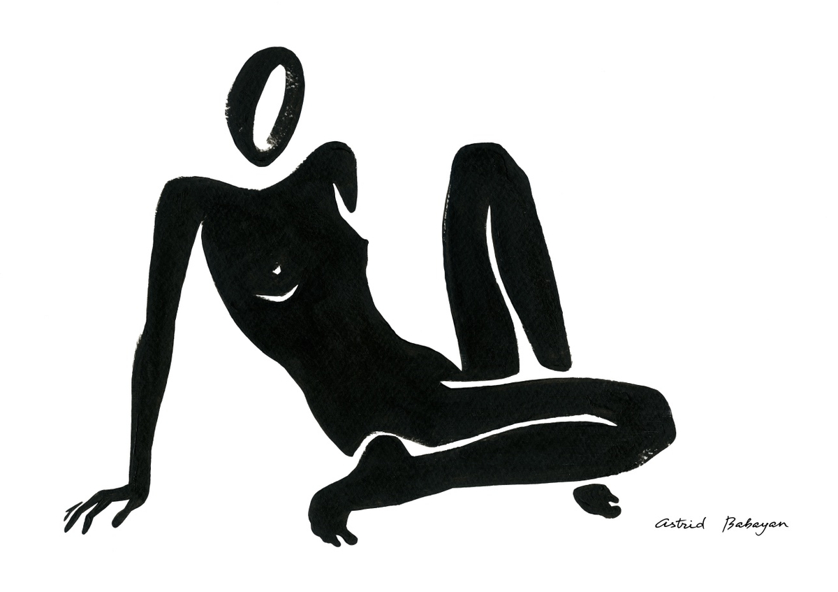 Quadro Black Figure 3