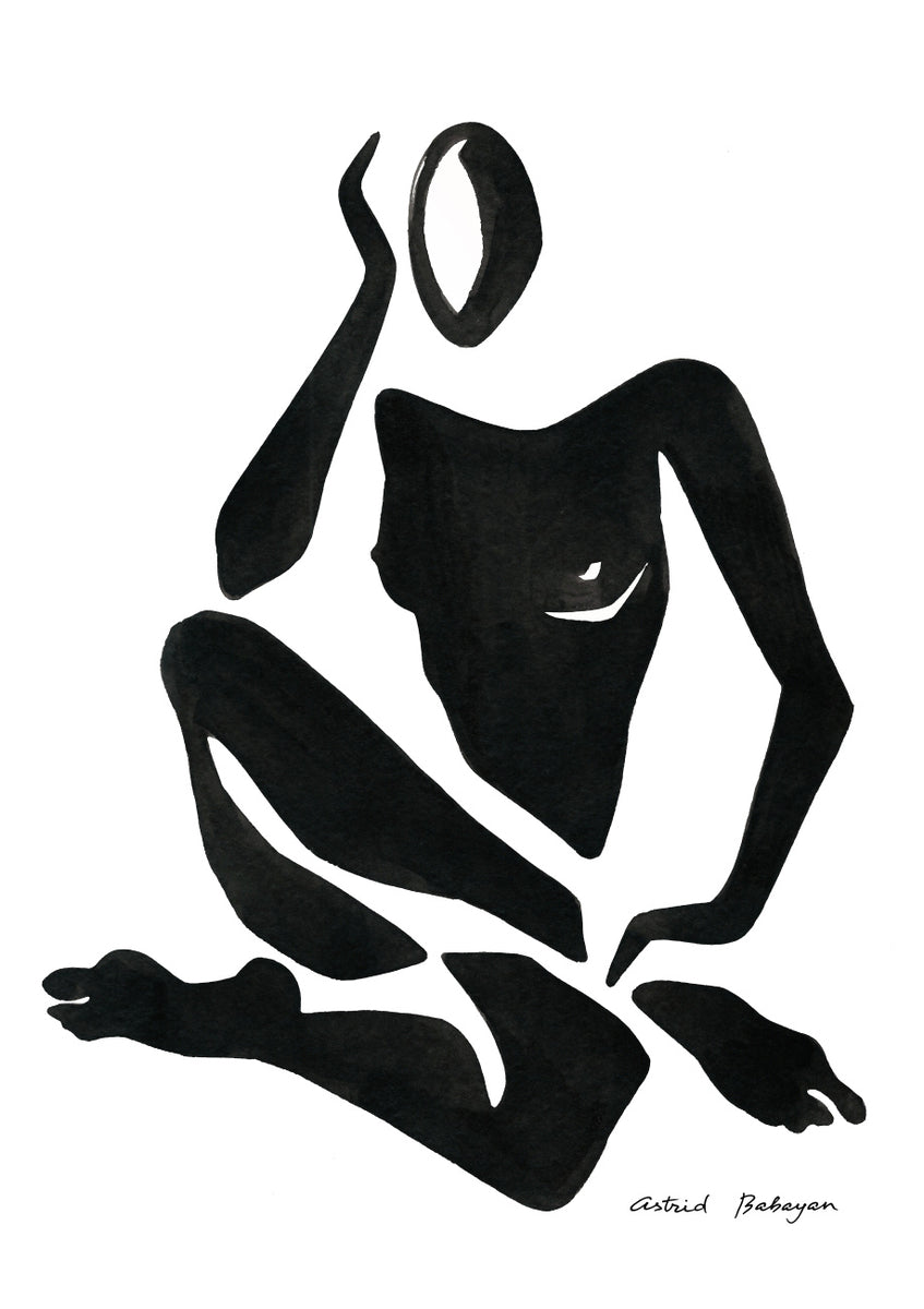 Quadro Black Figure 4