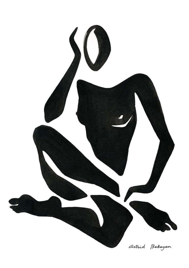 Quadro Black Figure 4