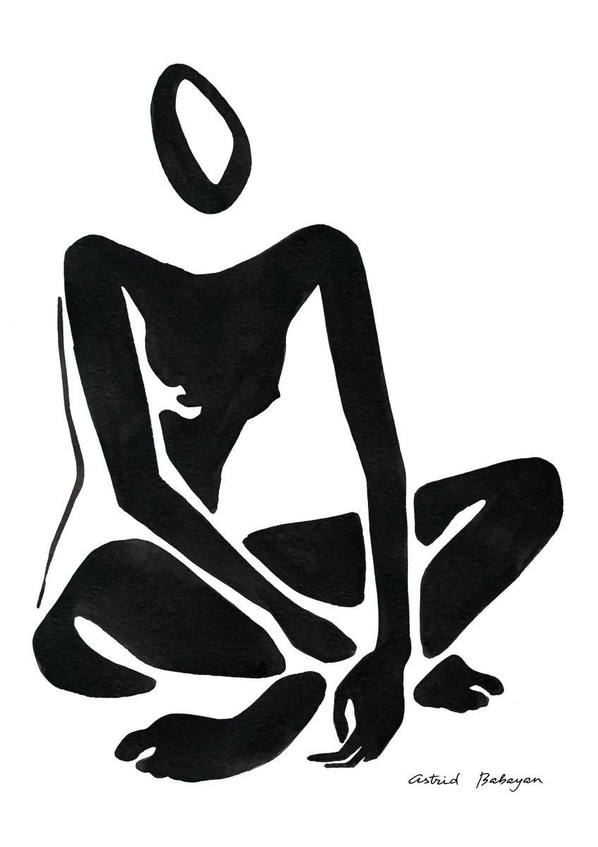Quadro Black Figure 7