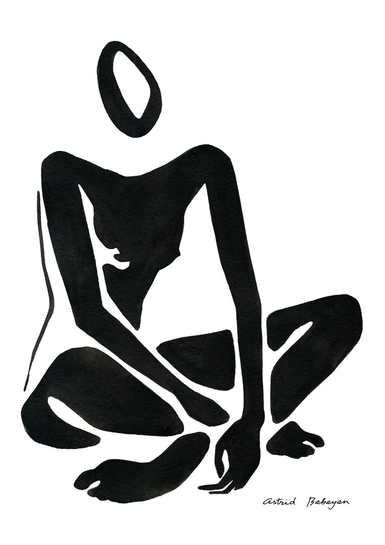 Quadro Black Figure 7