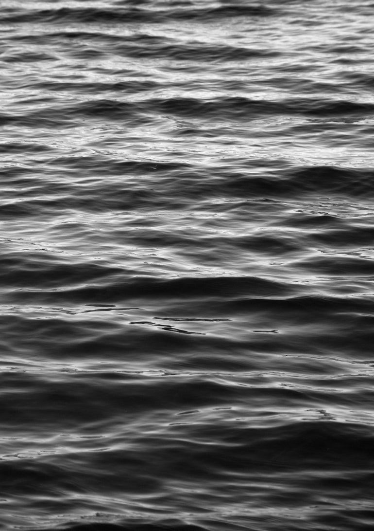 Quadro Black Ocean