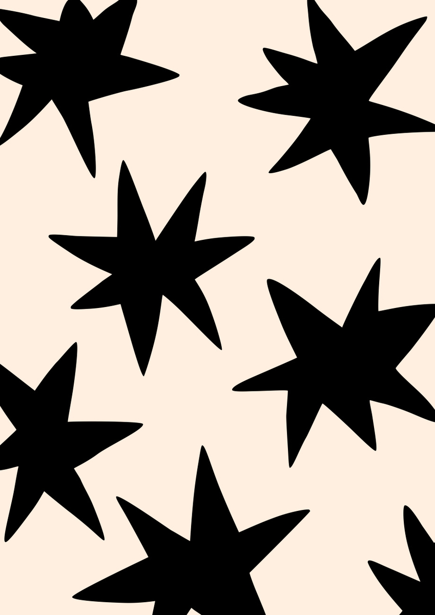 Quadro Black stars
