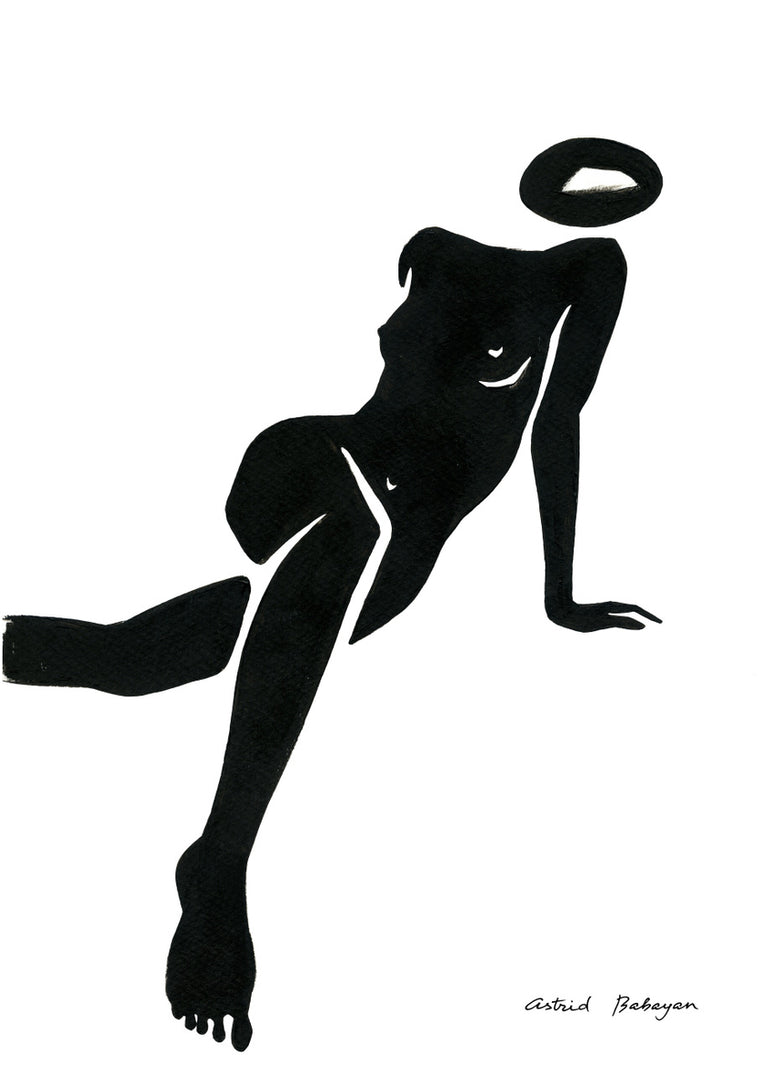 Quadro Black Figure