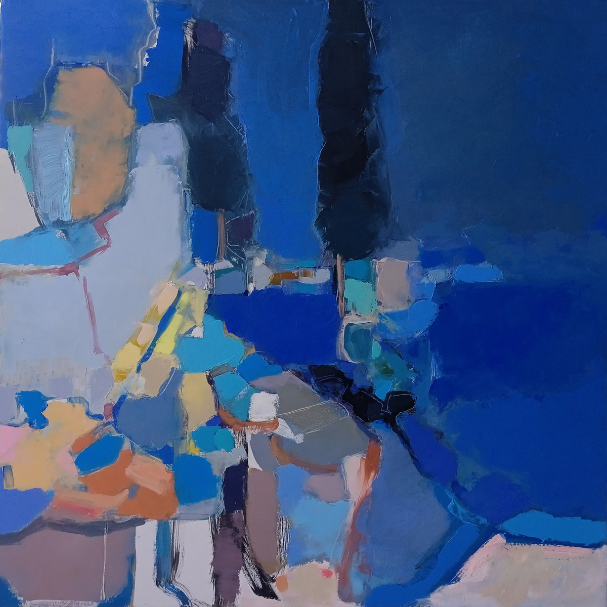 Quadro Blue Blue Day