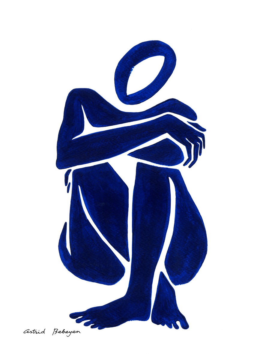 Quadro Blue Figure 1