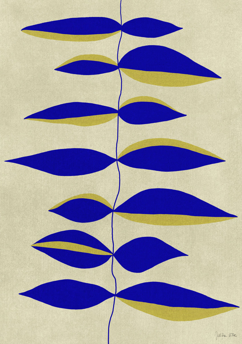 Quadro Blue Plant