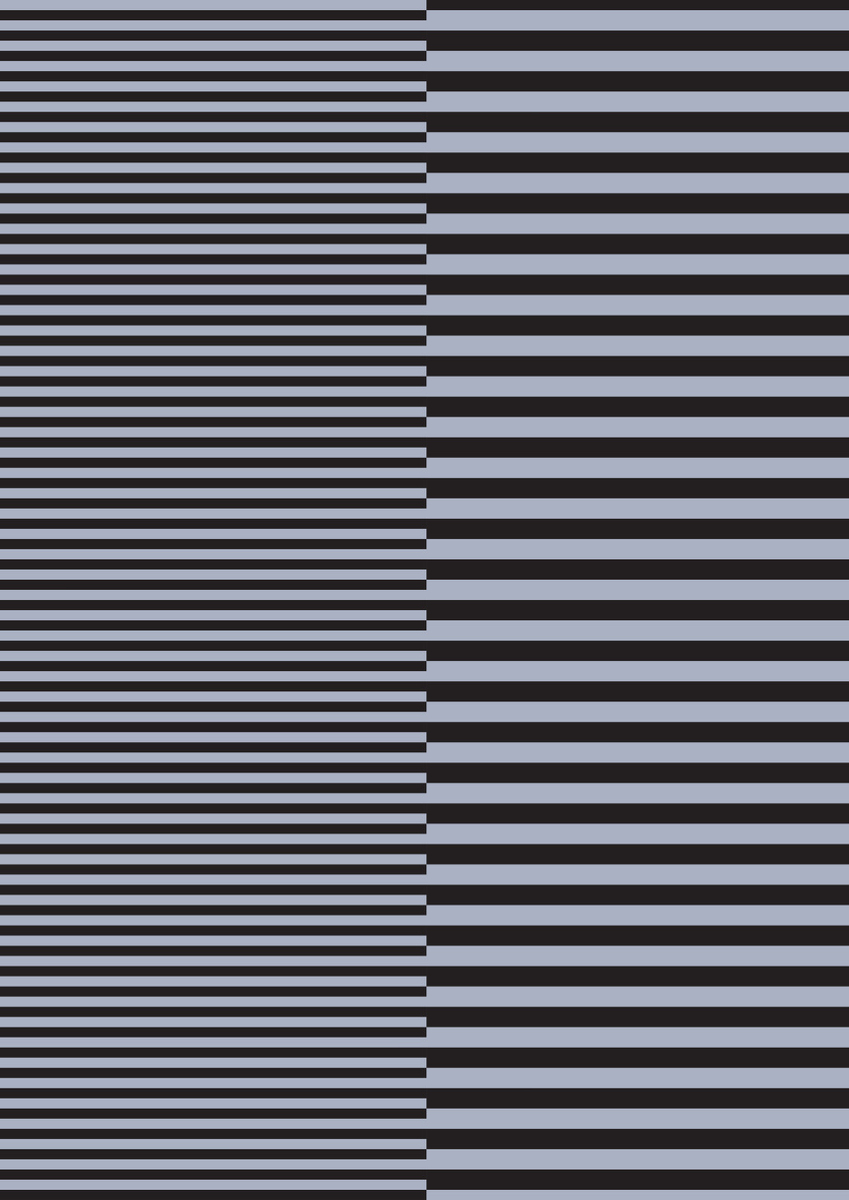 Quadro Blue Stripes