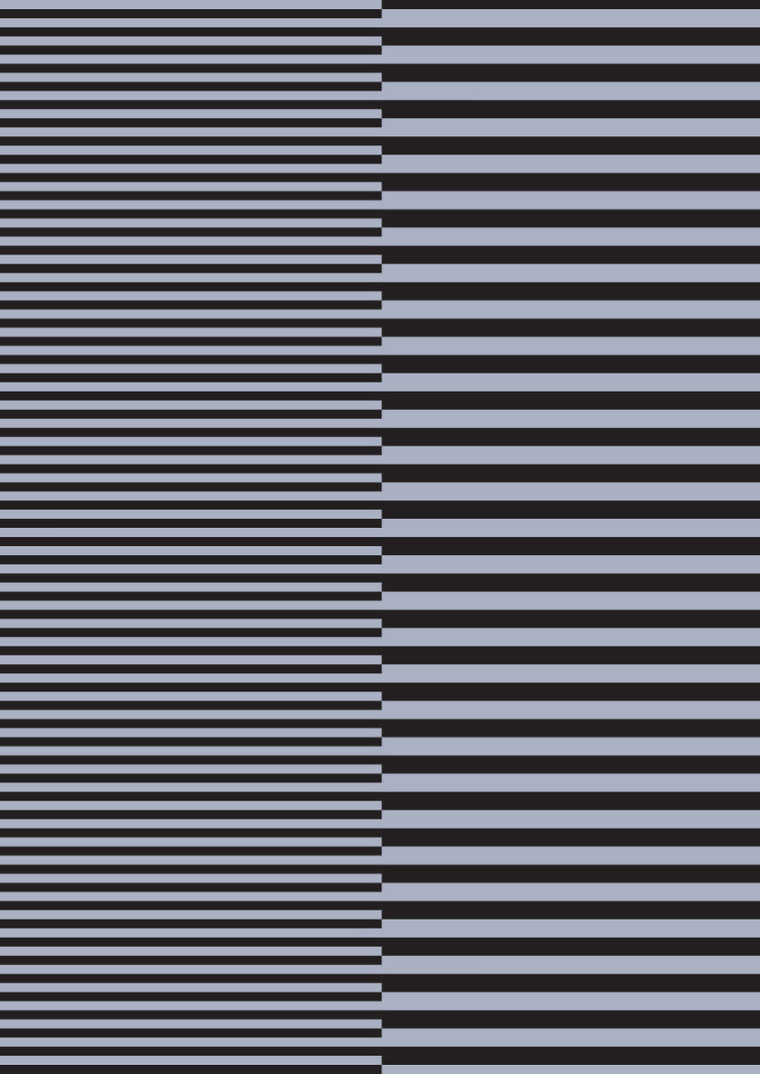 Quadro Blue Stripes