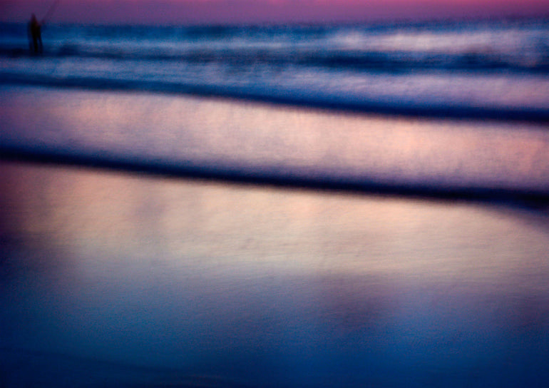 Quadro Blurry Fisherman