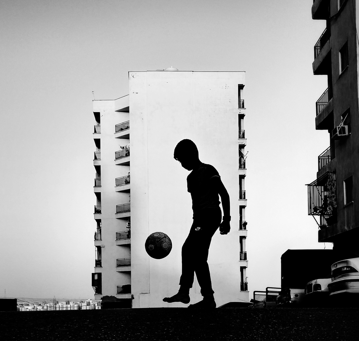 Quadro Boy in the Light By Qmars Khoshsefat