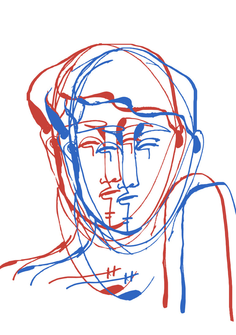 Quadro Boy Red Boy Blue