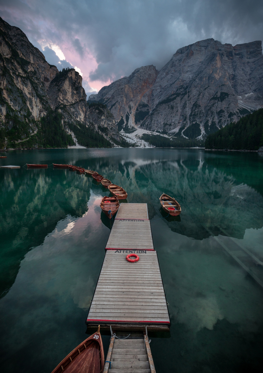 Quadro Braies Reflections