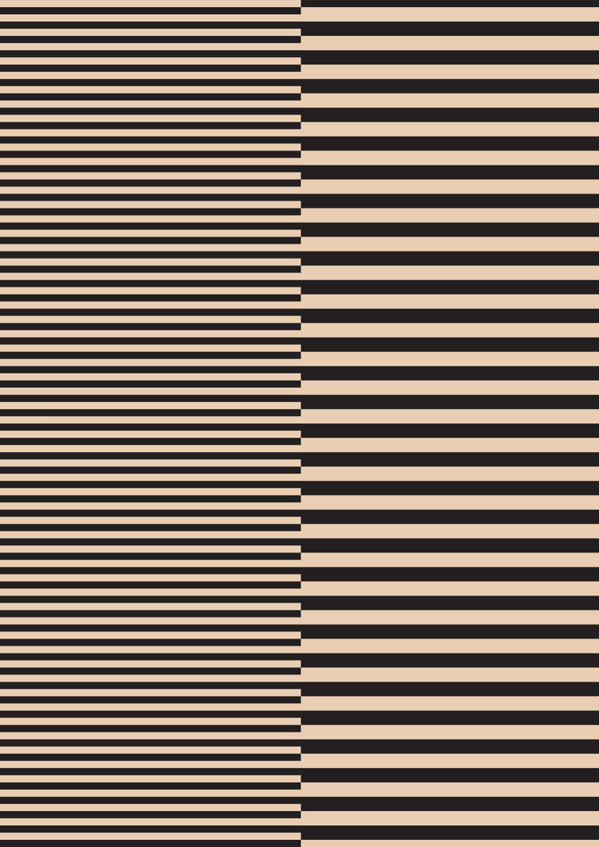 Quadro Brown Stripes