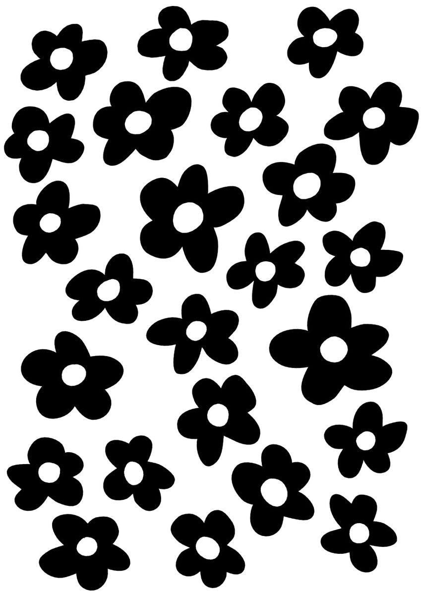 Quadro Bw flowers