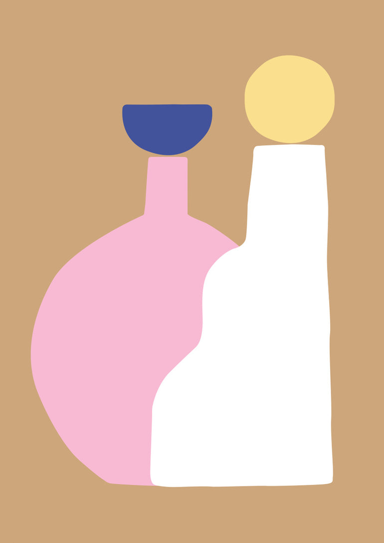 Quadro Ceramics Still Life Drawin