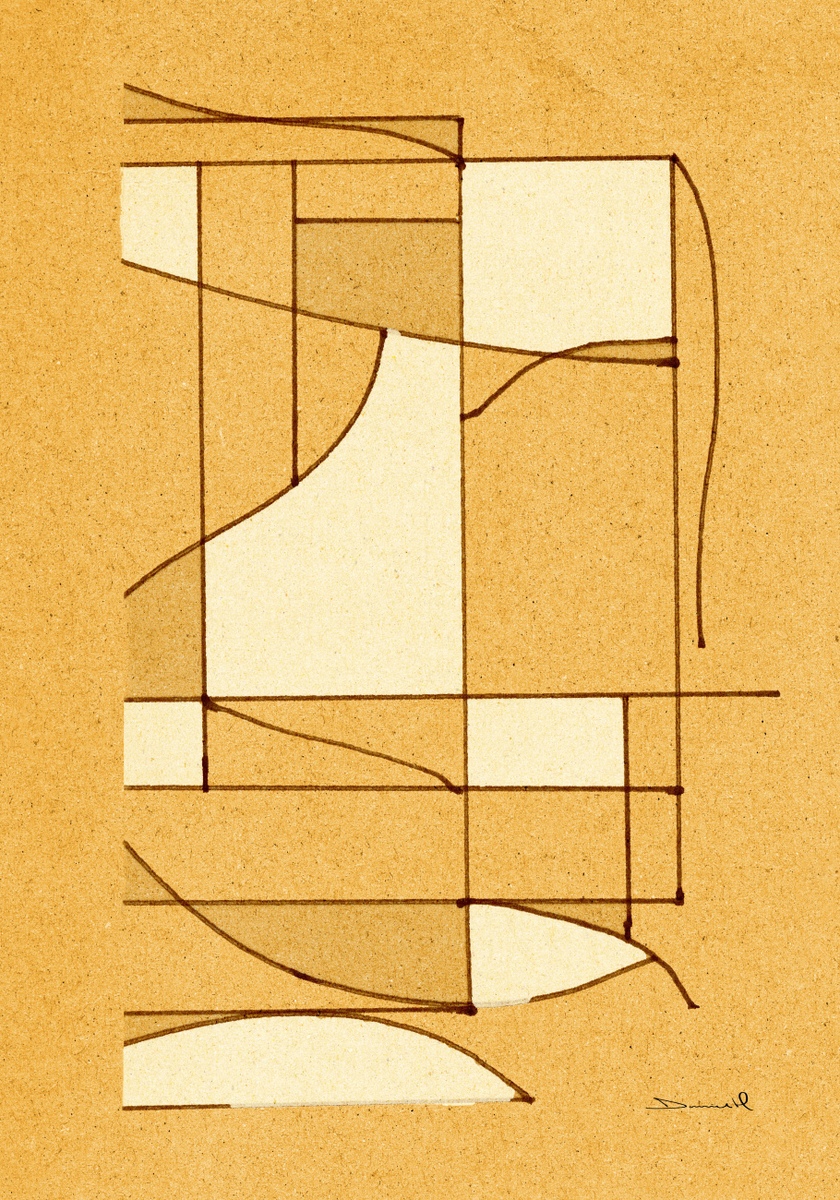 Quadro Collage Shapes