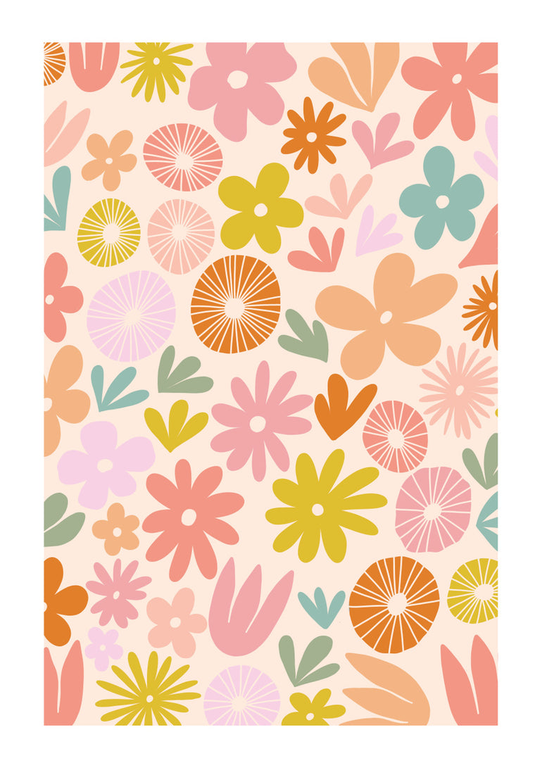 Quadro Colorul Ditsy Flowers