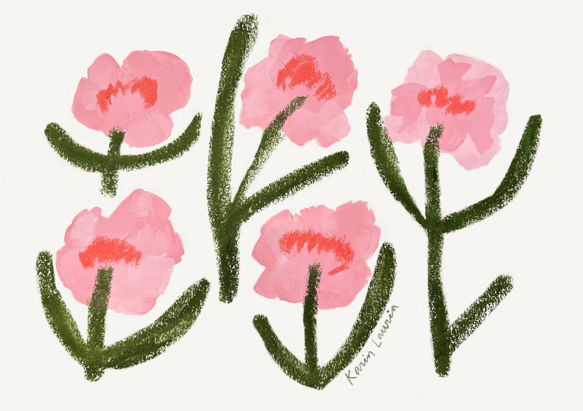 Quadro Dancing Pink Peonies