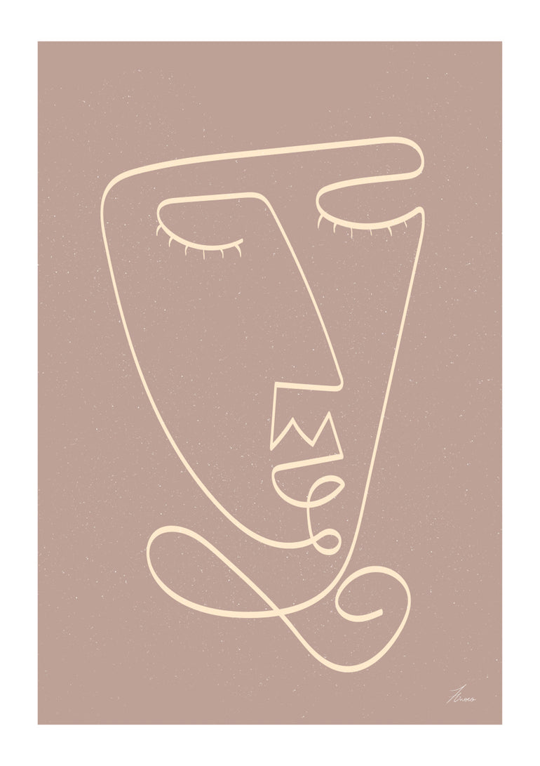 Quadro Faces Female Mask