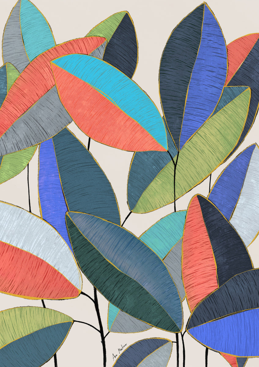 Quadro Ficus Leaves