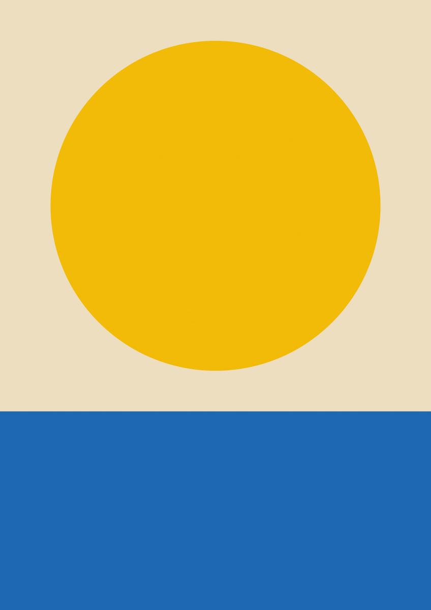 Quadro Flat Sunset