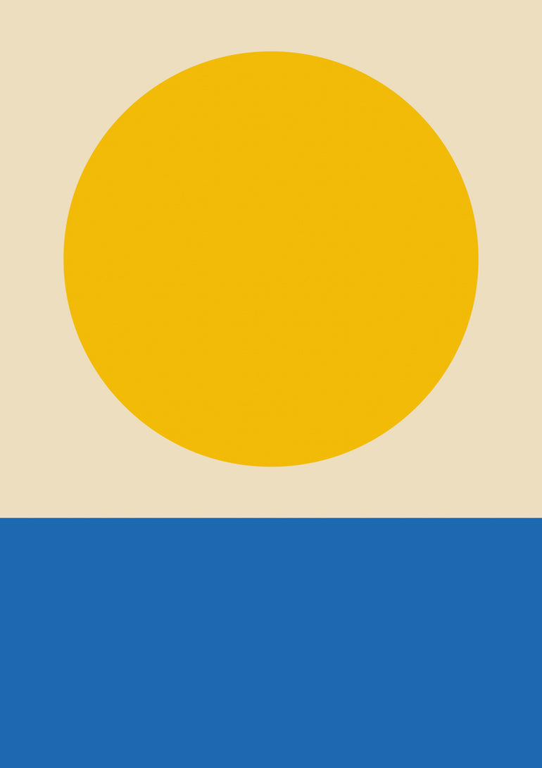 Quadro Flat Sunset