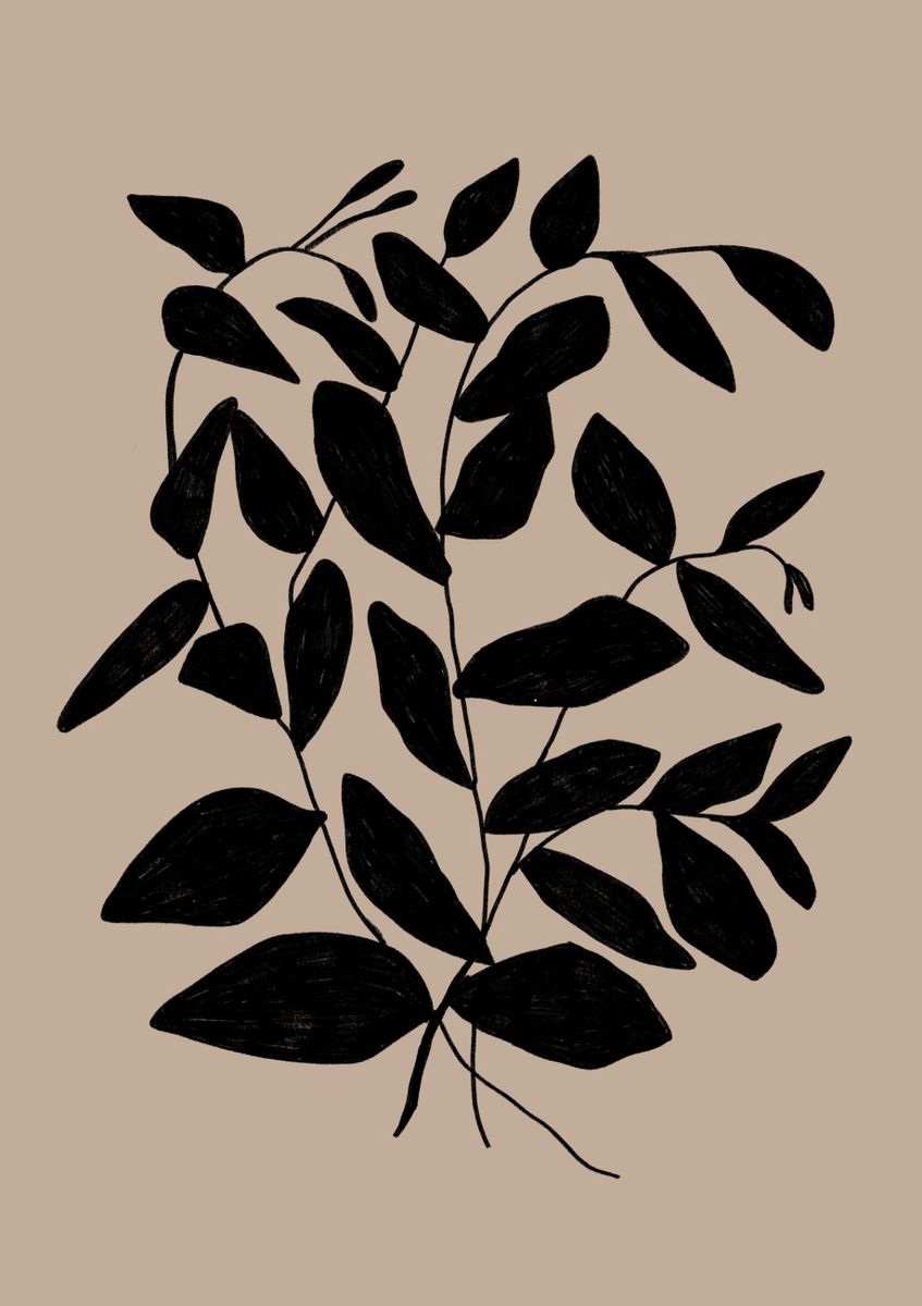 Quadro Floral Sketch 02
