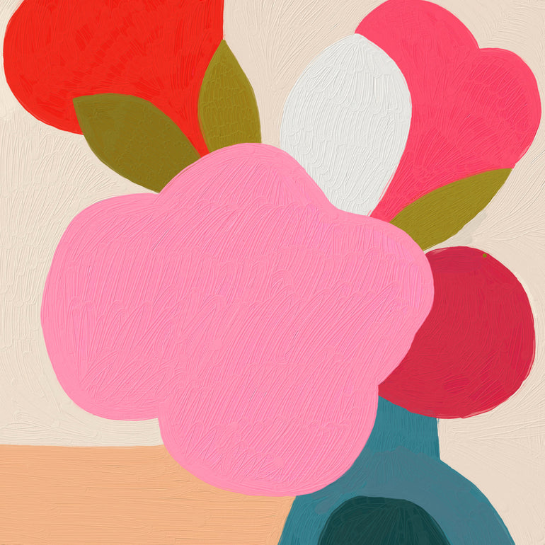 Quadro Flowers Abstract 02