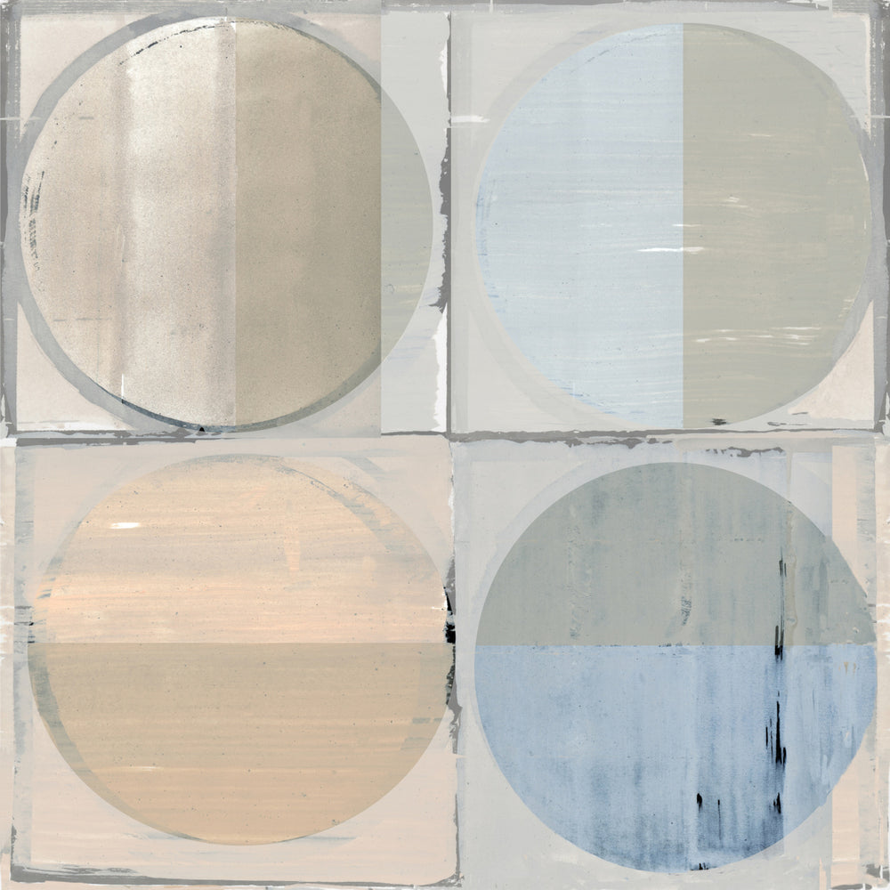 Quadro Four Circles and Squares 1