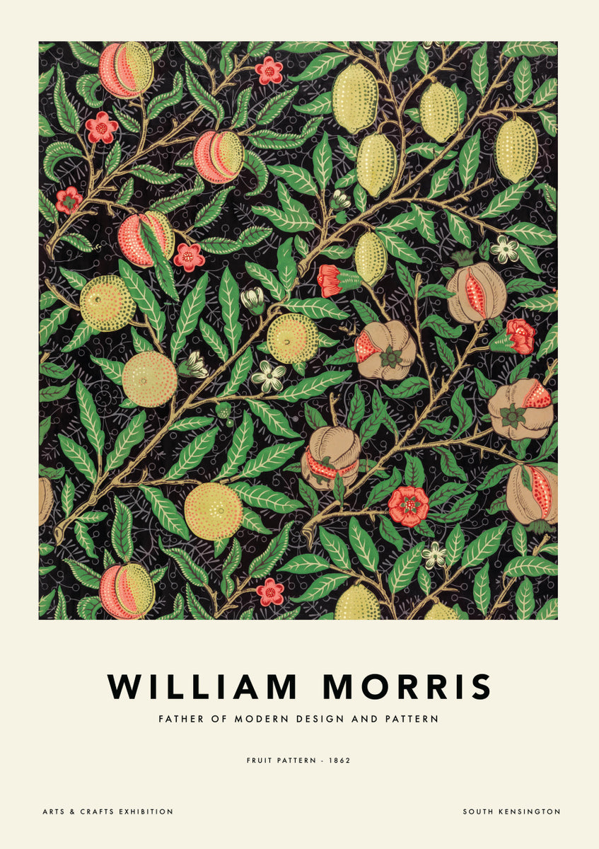 Quadro Fruit Pattern I by William Morris