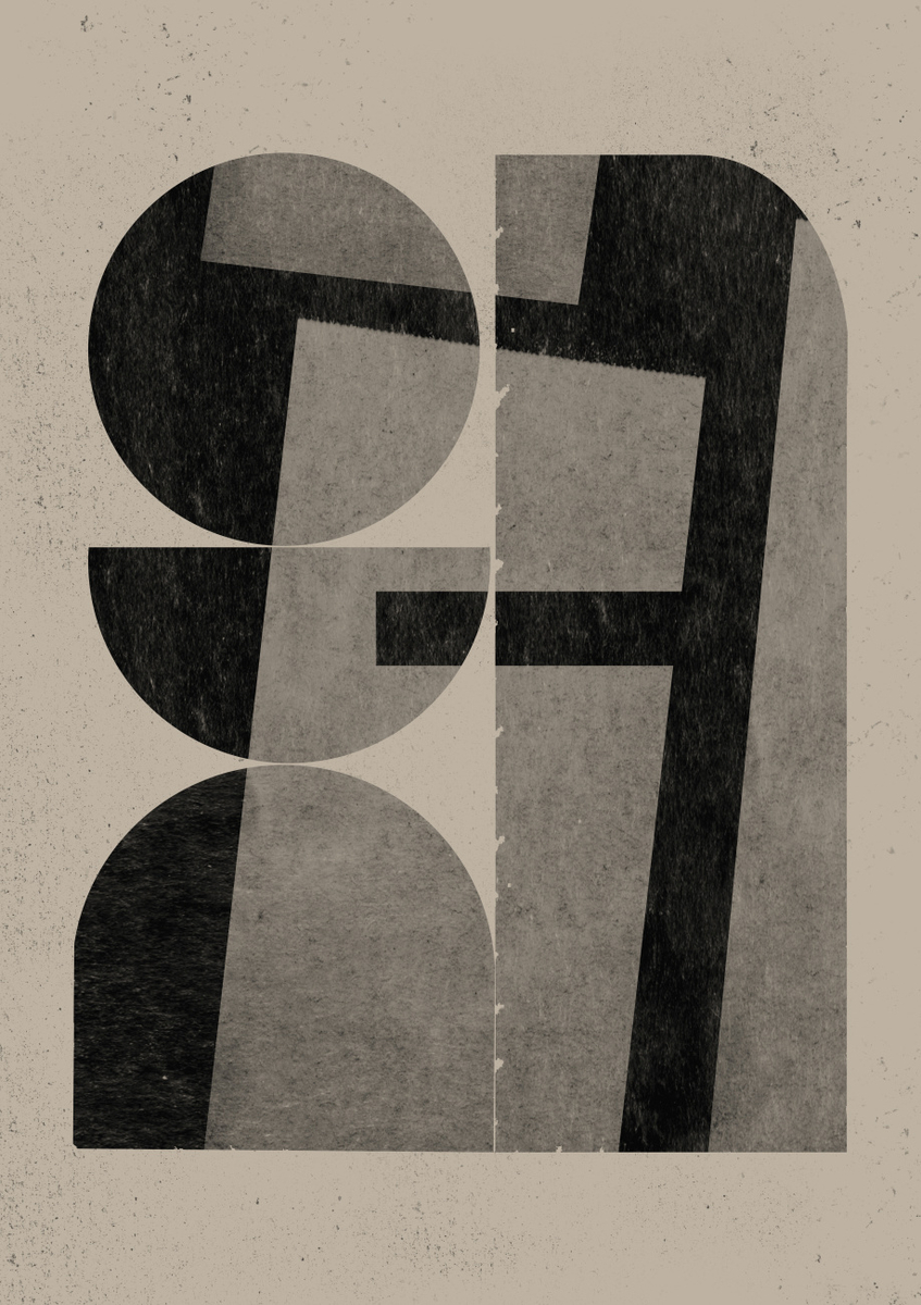 Quadro Geometric Harmony I