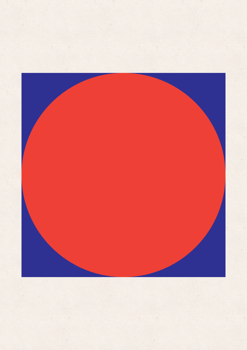 Quadro Geometric Shapes Circle