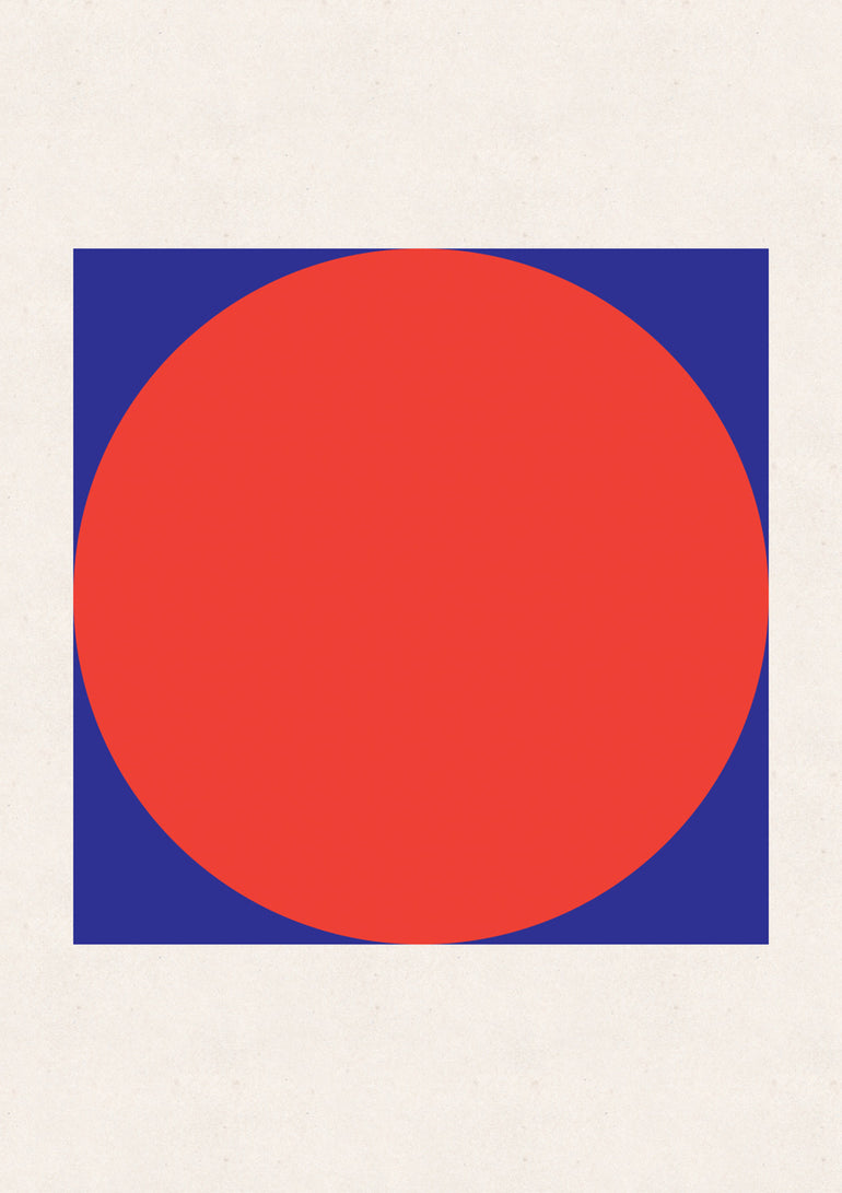 Quadro Geometric Shapes Circle