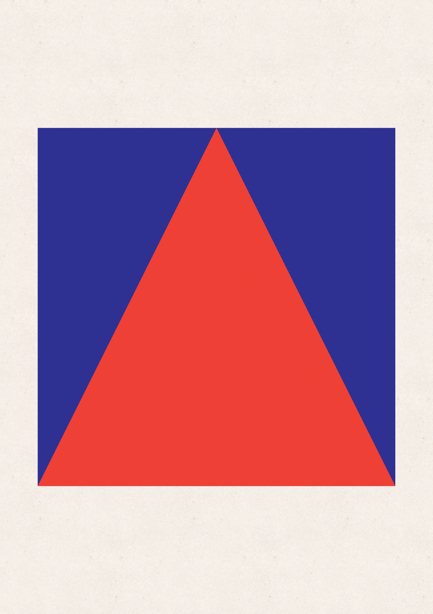 Quadro Geometric Shapes Triangle