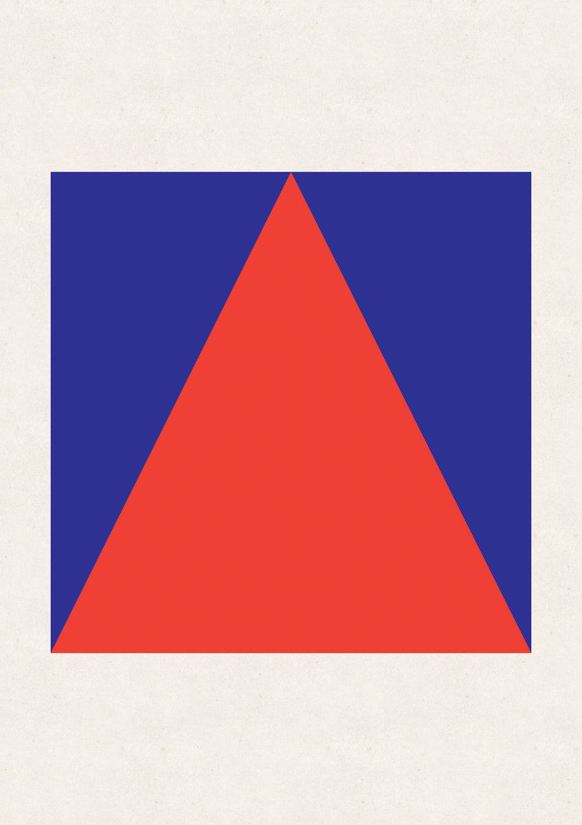 Quadro Geometric Shapes Triangle