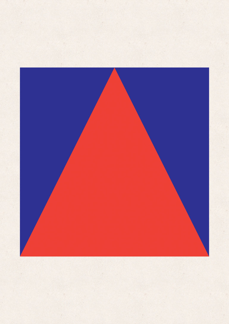 Quadro Geometric Shapes Triangle