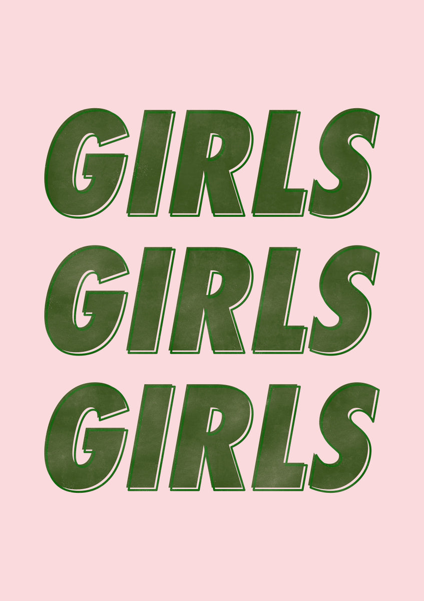 Quadro Girls - Green