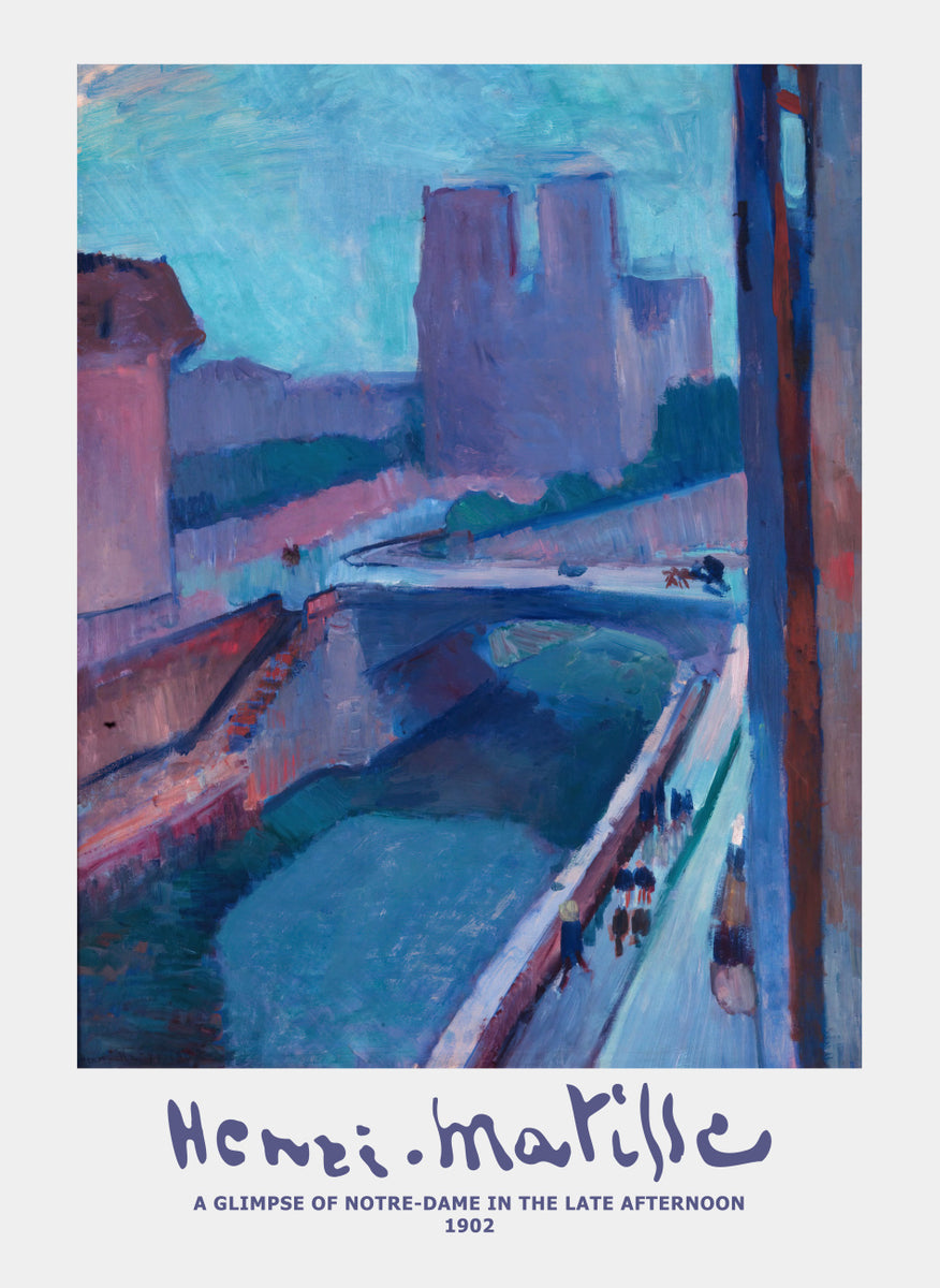 Quadro Glimpse of Notredame By Matisse