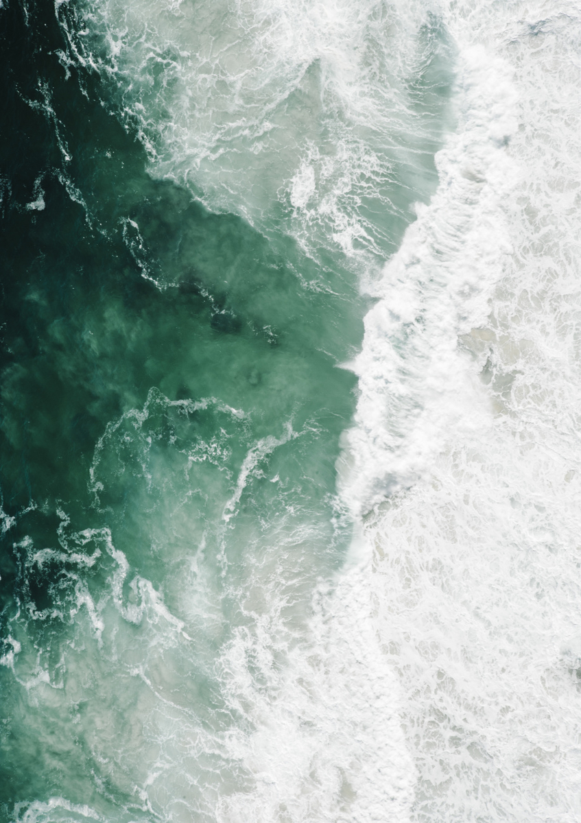 Quadro Green Sea #4