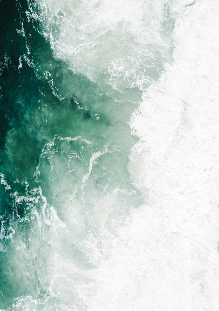 Quadro Green Sea #5