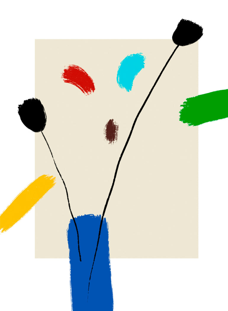 Quadro Happy Flowers