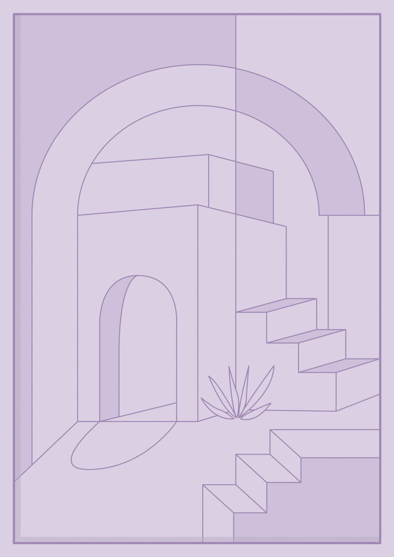 Quadro Horizons Collection Lilac