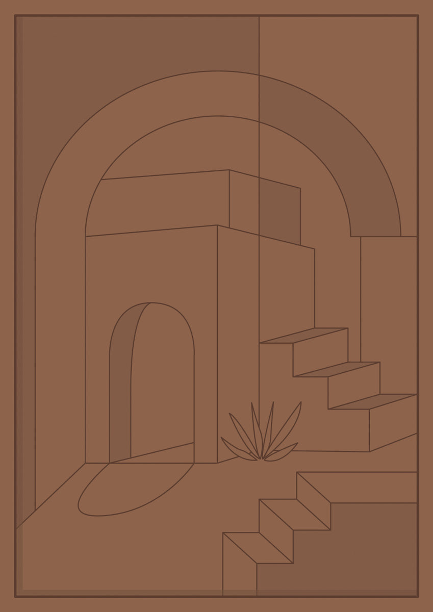 Quadro Horizons Collection Orange